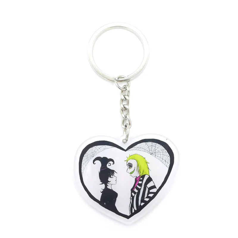 Tim Burton Movie Snake Credit Card ID Holder Bag Student Women Travel Bank Bus Business Card Cover Badge Gifts keychain holder