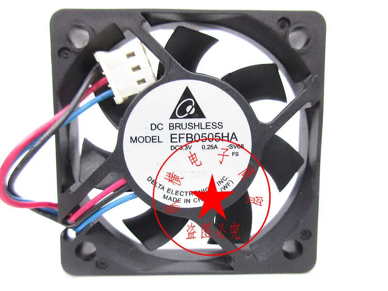 

1PC Delta EFB0505HA Cooling Fan 3.3V 0.25A 5cm