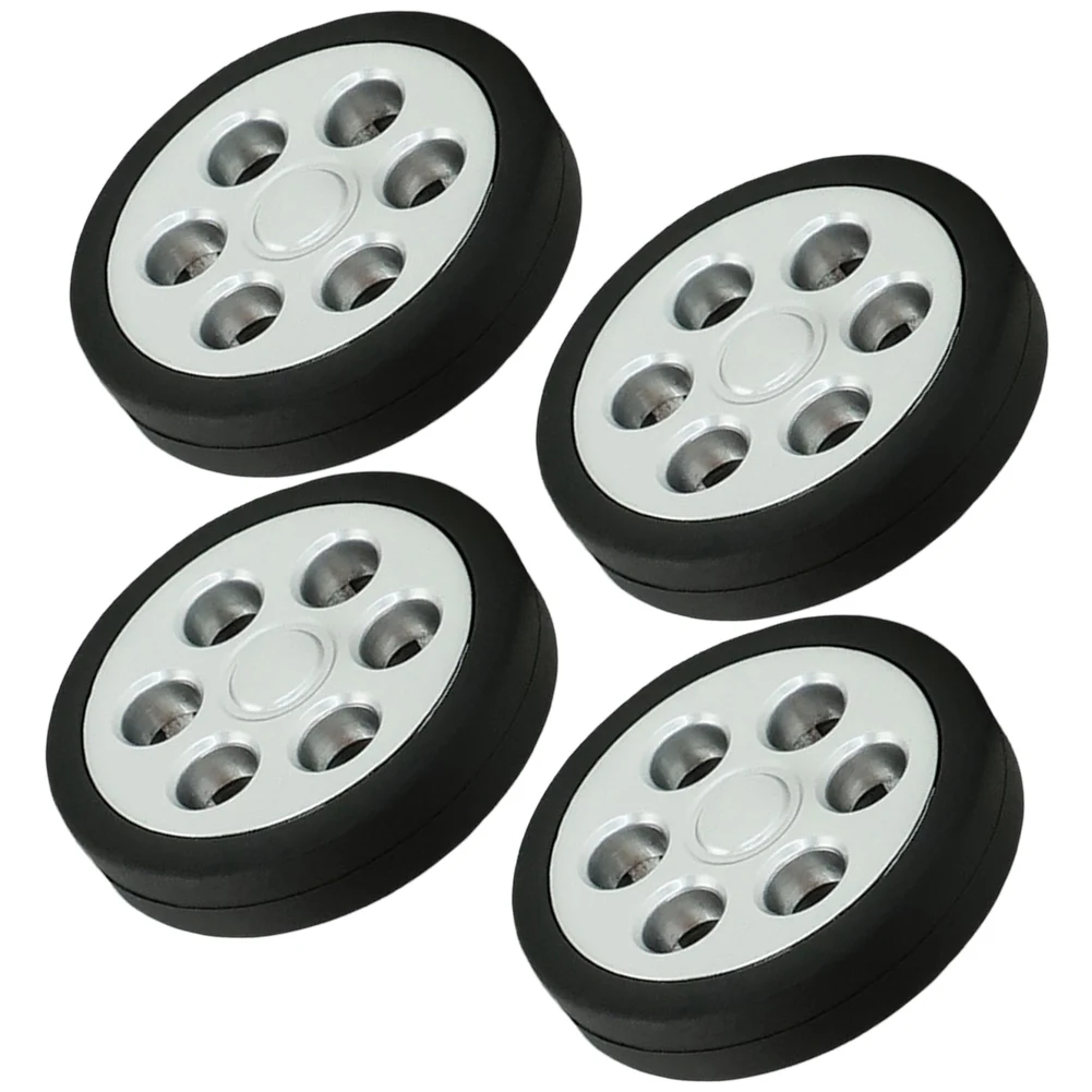 4pcs Luggage Suitcase Wheels Trolley Suitcase Wheel Suitcase Replacement Wheels For Customs Box Trolley Accessory