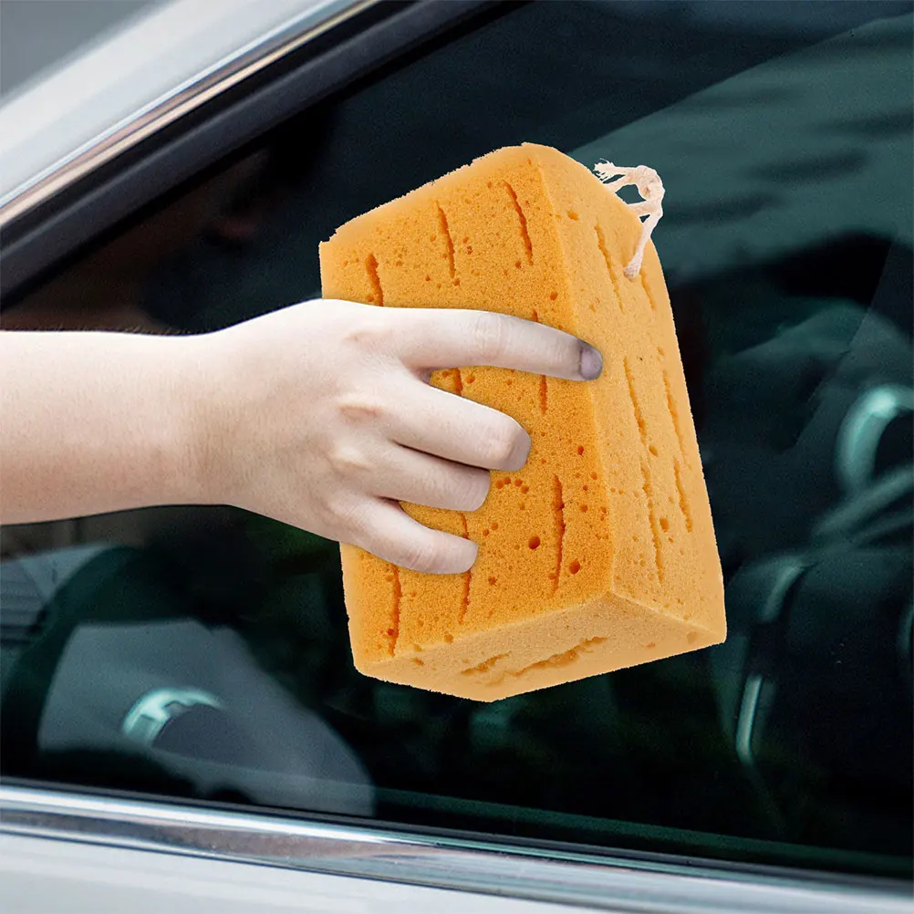 

Large Car Wash Sponge Coral Design Efficient Cleaning Durability All Vehicles sponges tar remover cleaning