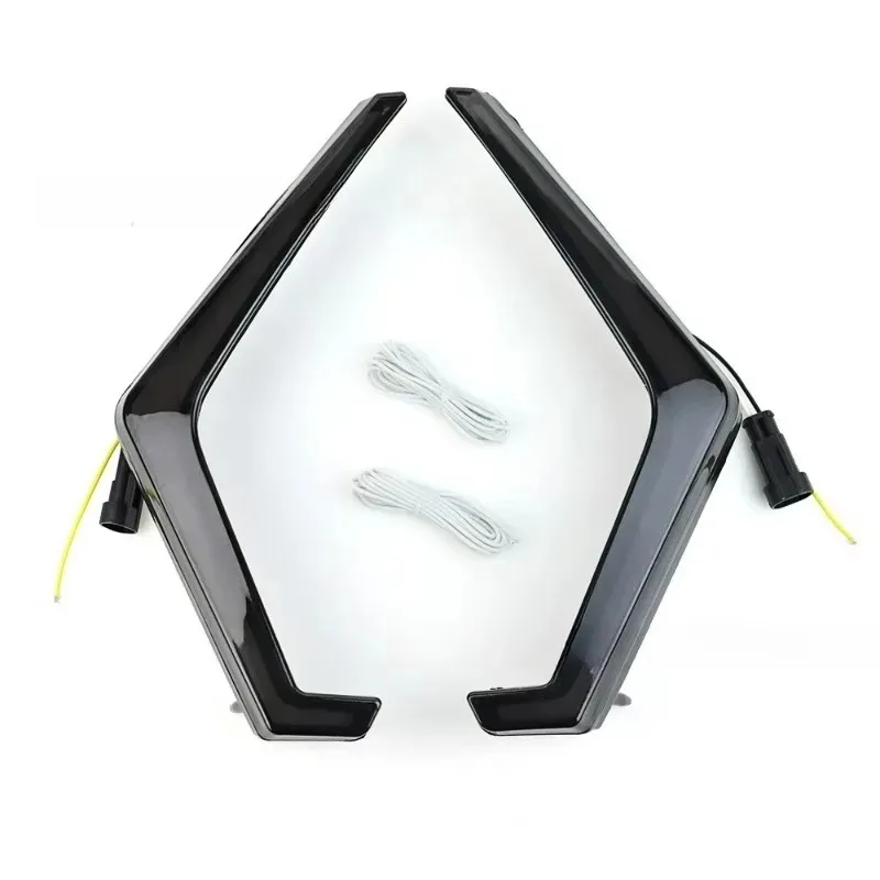 Дневные ходовые огни Poer North Star для Polaris RZR XP 4 1000 Turbo, 1 пара светодиодных передних указателей поворота для UTV ATV 2018-2021 гг.