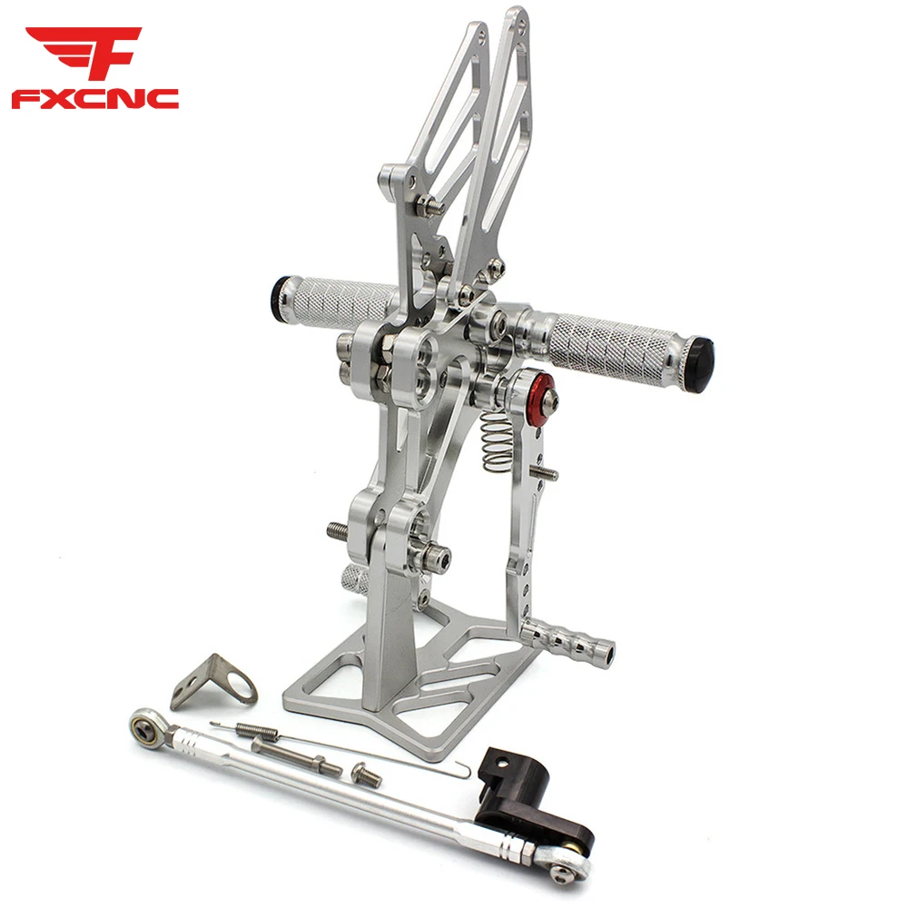 

For Honda CBR650R CB650R 2019-2020 Motorcycle Rearset Footrest Footpeg CNC Aluminum Alloy Pedal Foot Peg Rear Set