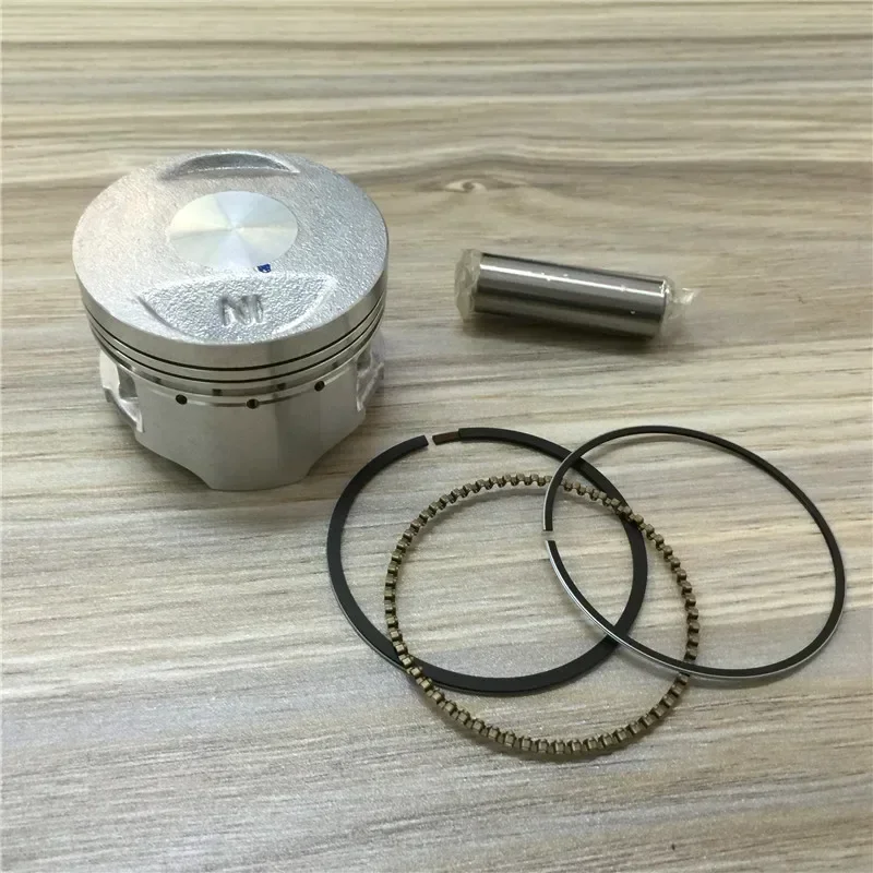 STARPAD For Loncin CG125 motorcycle accessories modified 56.5mm Piston Piston Ring 13mm piston pin retainer assembly,5PCS