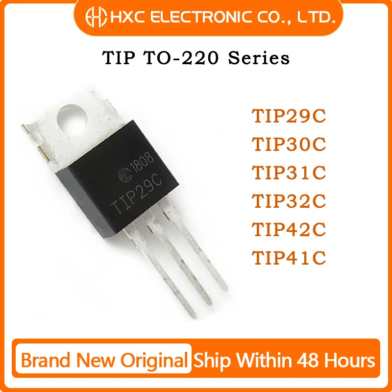 

20PCS TIP29C TIP30C TIP31C TIP32C TIP42C TIP41C Brand New Original PNP transistor triode