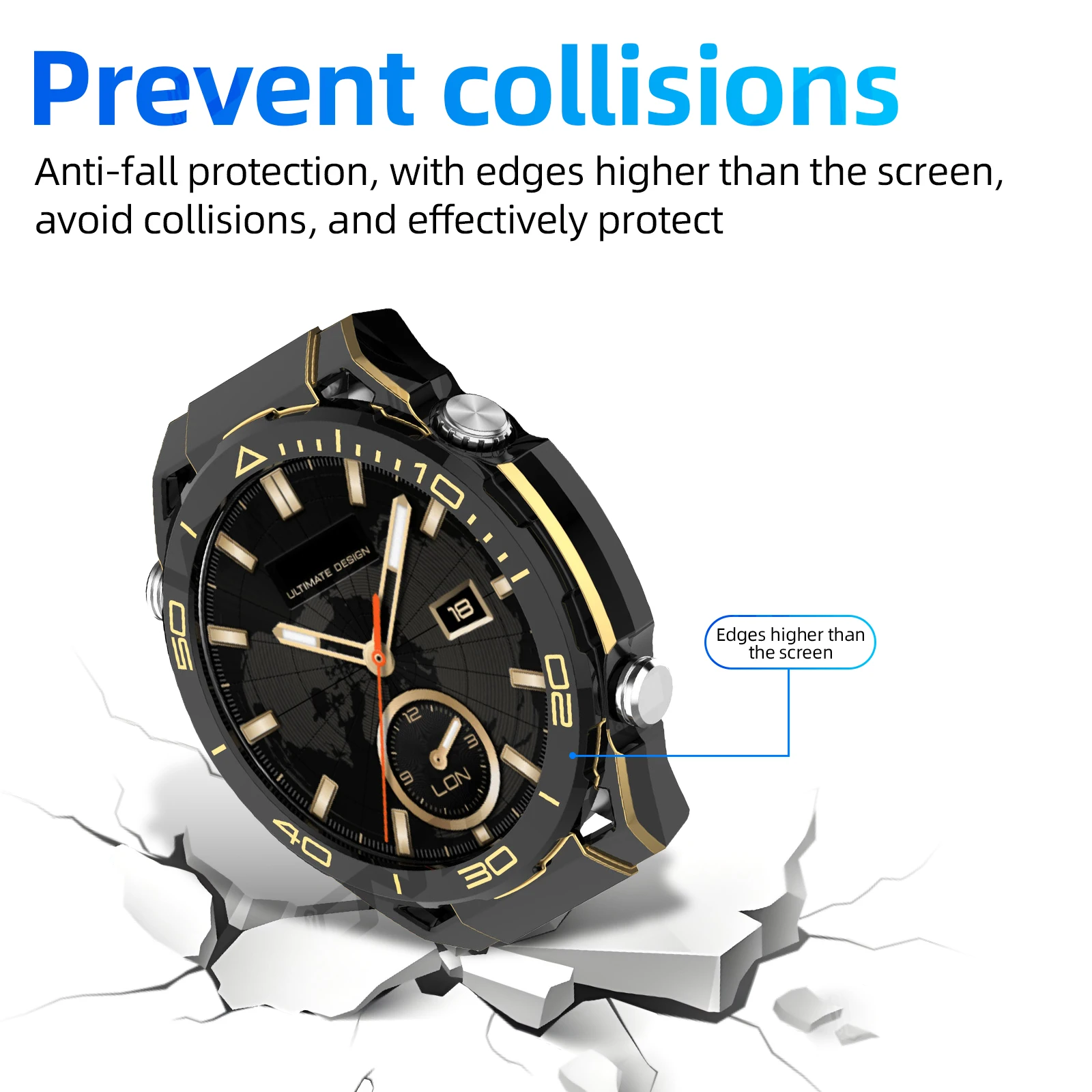Change To Ultimate Case For Hu - Titan Smartwatch Accessories 评论和价格