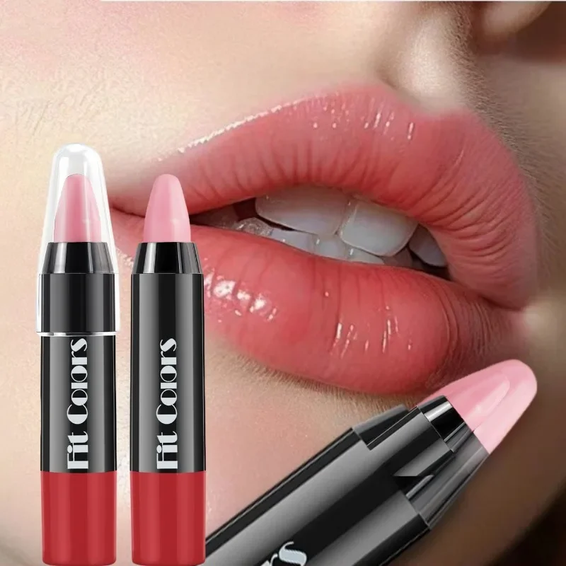 Matte Crayon Lip Liner Pencil Lips Outline Contouring Lasting Waterproof Lipstick Pigments Moisturizing Lip Balm Cosmetics Brown