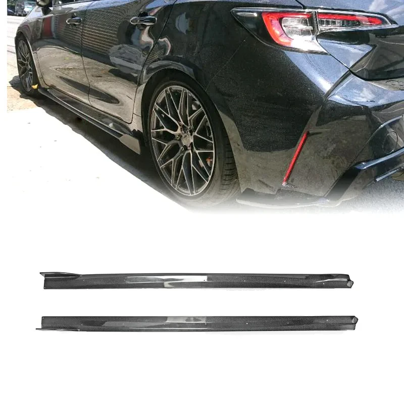 

For Toyota Corolla Ralink 2008-2014 Carbon Fiber EPA Style Side Skirts