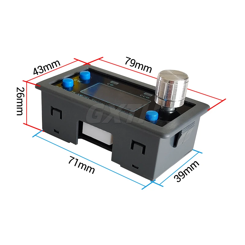 SMC02 SMC01 Stepper Motor Driver And Controller Reverse Pulse Speed Control Board Programmable PLC Serial Communication