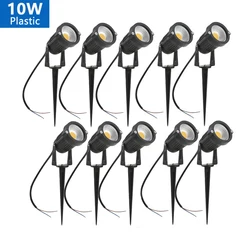 Home Waterprof LED Light Garden Path Spotlights Garden Lights LED Lawn Lamp 220V12V24V 5W 7W 10W Landscape Spike Bulb