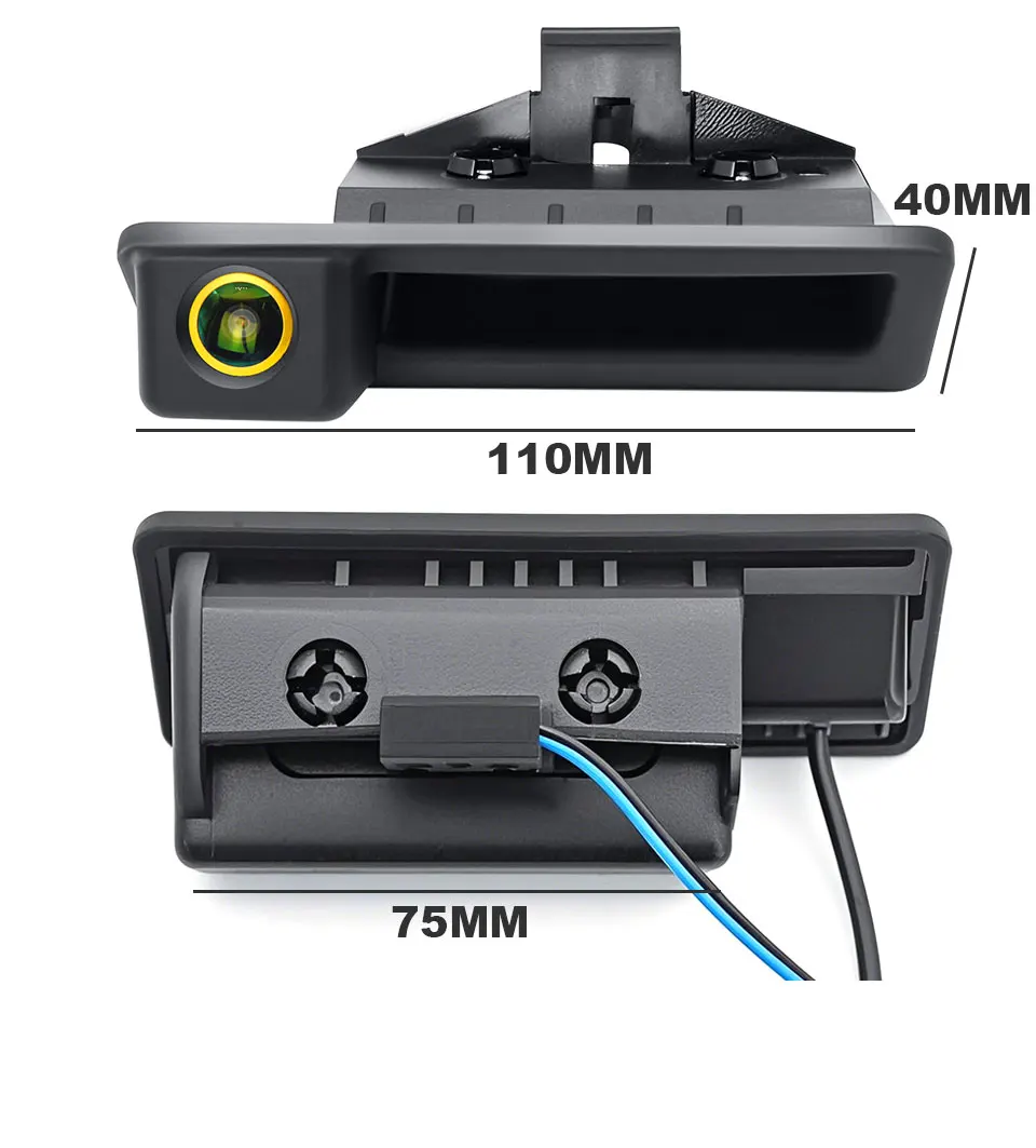 Rückfahrkamera für BMW X1 X3 E39 E53 E82 E88 E84 E90 E91 E92 E93 E60 E61 E70 E71 E72 AHD 2K Fisheye-Objektiv-Kamera – Detail 9