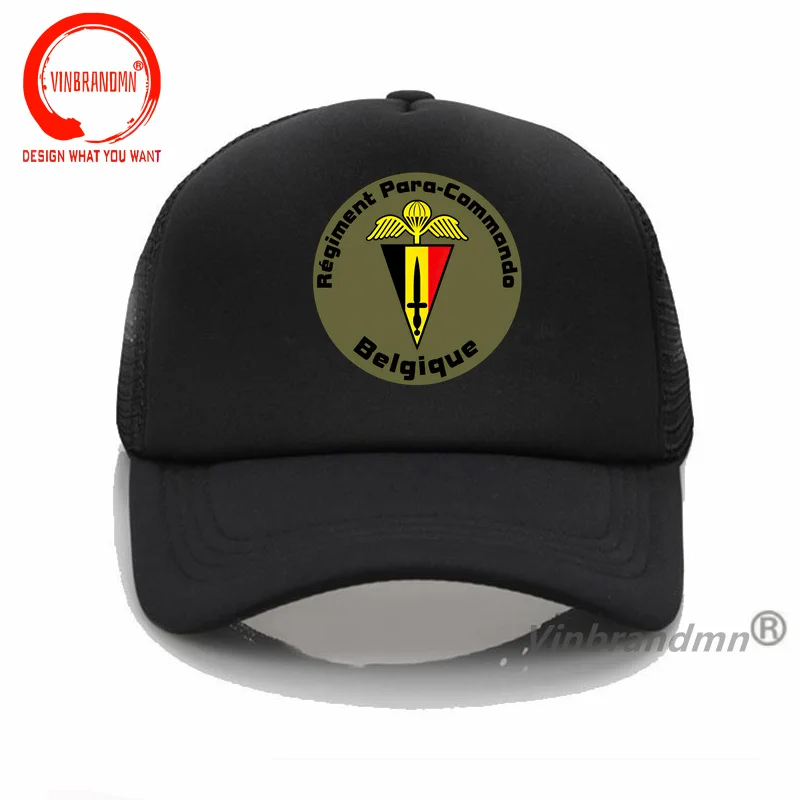 Commando Brigade Belgian Paratroopers Parachute Baseball Caps Fashion Cotton Casual Unisex Hat Military Style Hat
