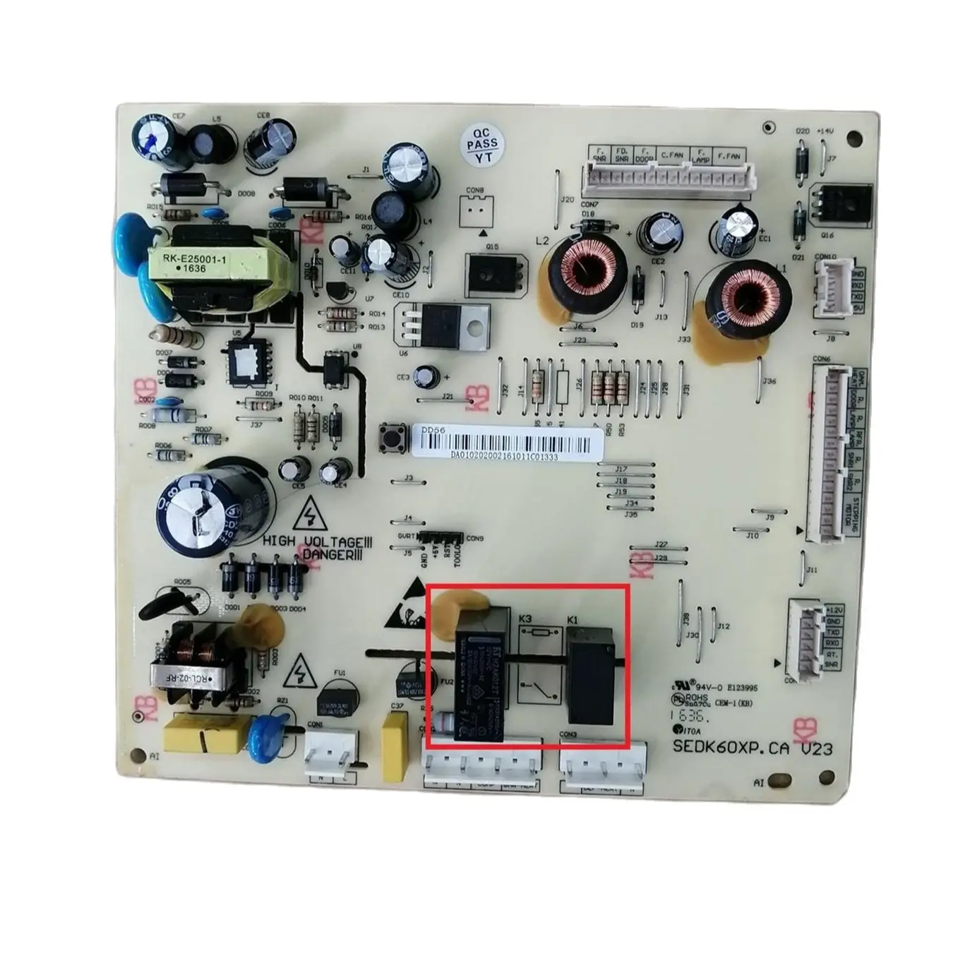 

New for refrigerator pc board motherboard BCD-516WEX60 SEDK60XP.CA