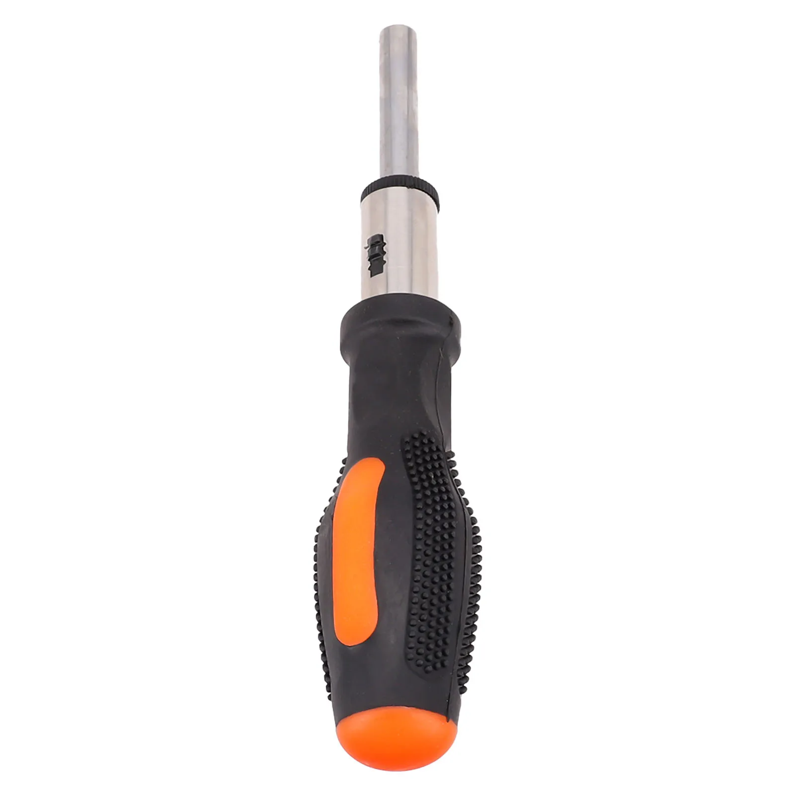 Ratchet Screwdriver Handle 1 4in 6 3mm Multifunction Quick Sleeve Extension Rods Hand Tool Straight Shank Style