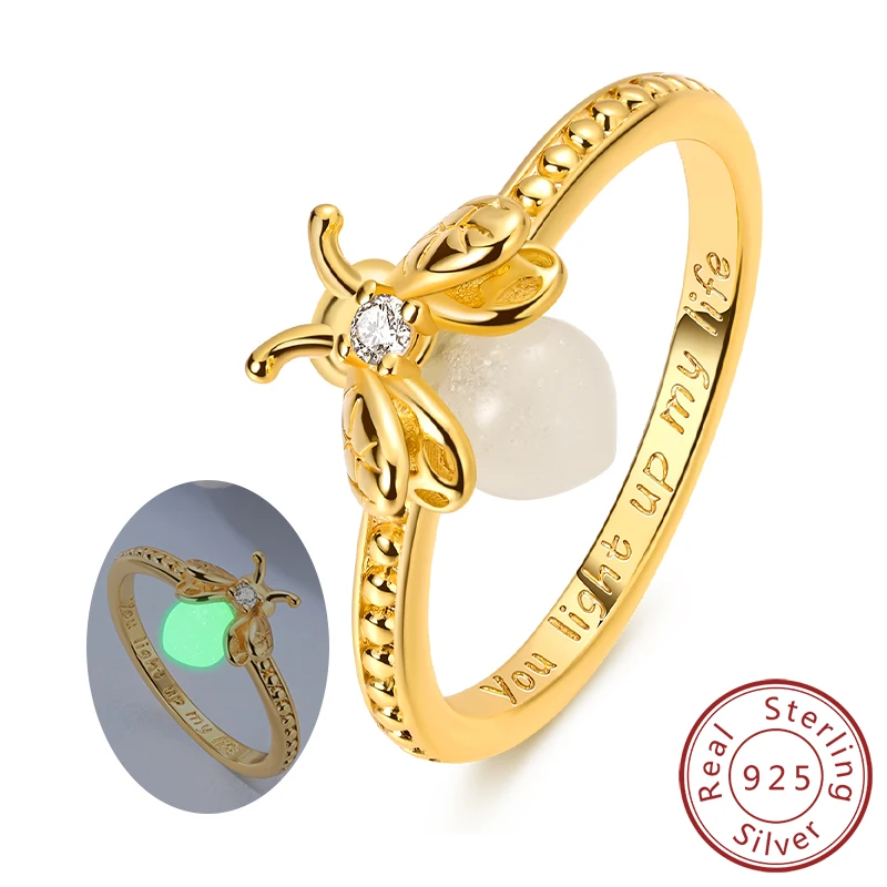 Women's 925 Sterling Silver Star Moon Heart Adjustable Ring
