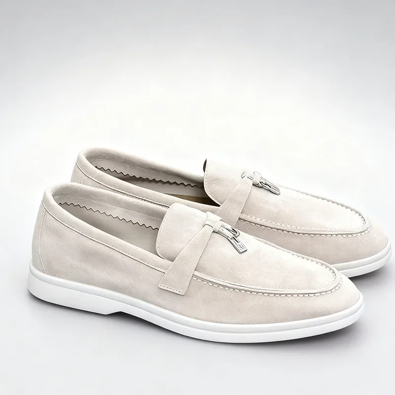 Daimloafers, elegante loafers met metalen decoratie, antislipzool - afbeelding 1
