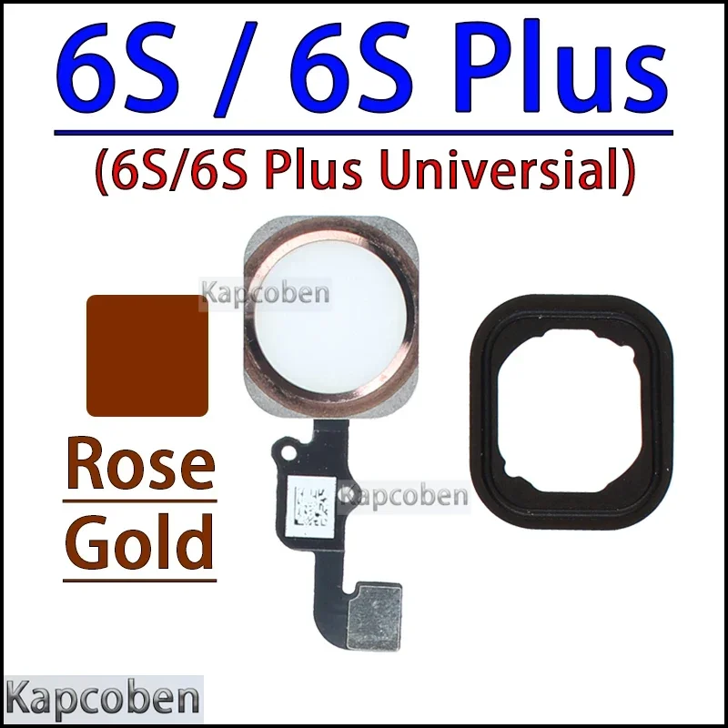 Replacement Parts for Iphone 6Plus 5 5C 5S SE 2016 6 6S Plus Home Button Flex Cable Return Function (No Fingerprint)