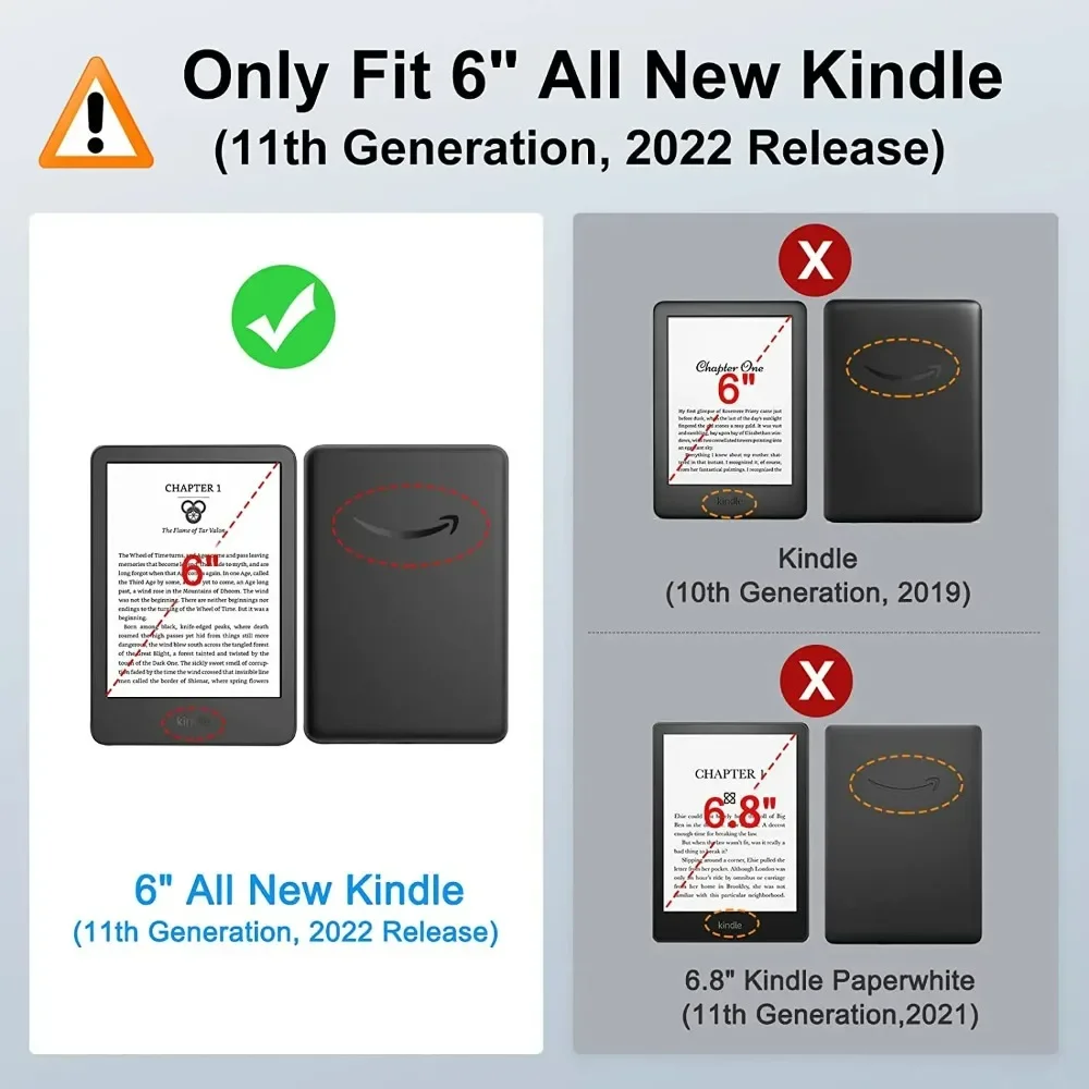 2PCS Tempered Glass Screen Protector For Kindle 11th Generation 2022 C2V2L3 6 inch Tablet Protective E-book Film Glass Guard