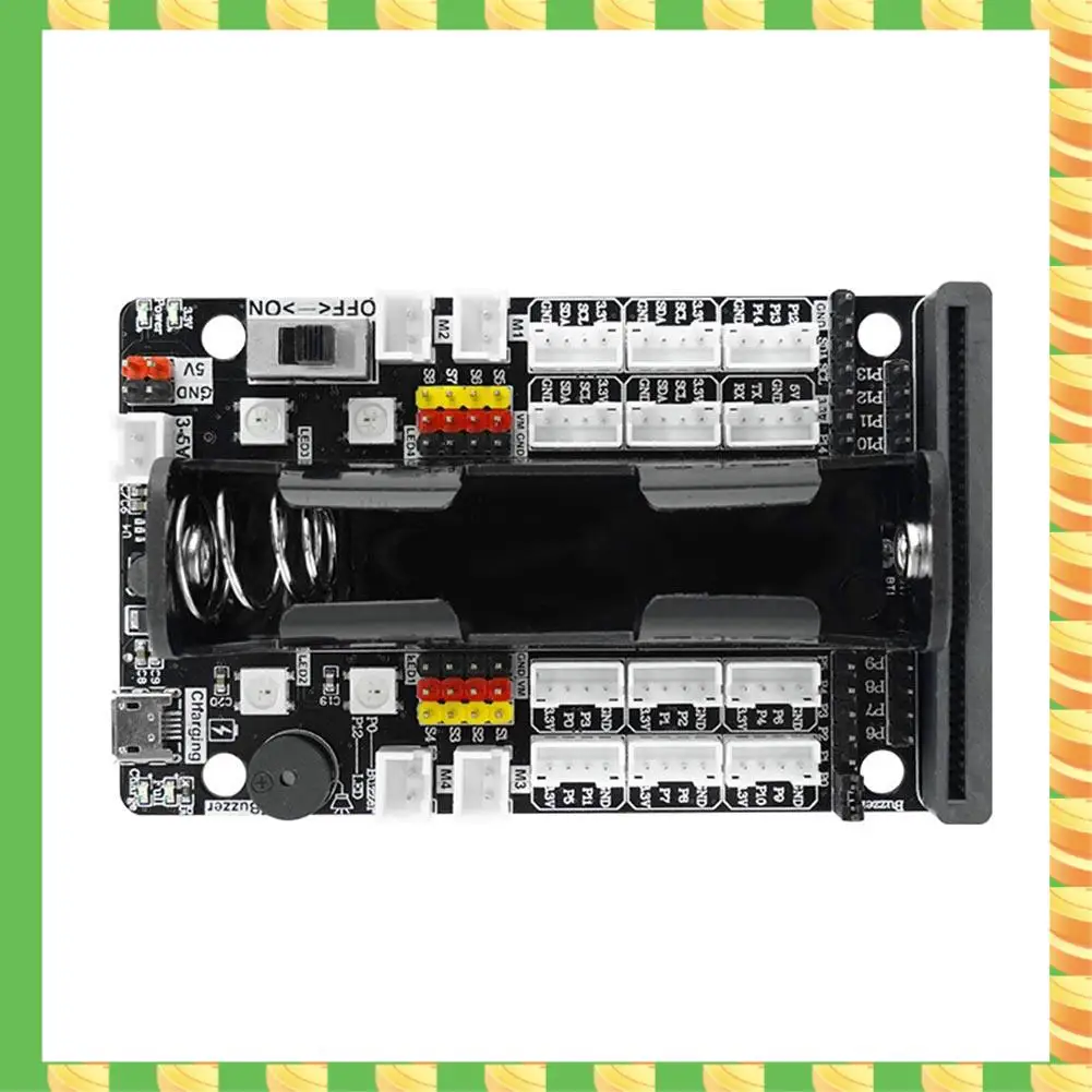 Ab53 para micro: placa de expansão de bits, placa de driver de desenvolvimento servo do motor para programação python, sensor microbit