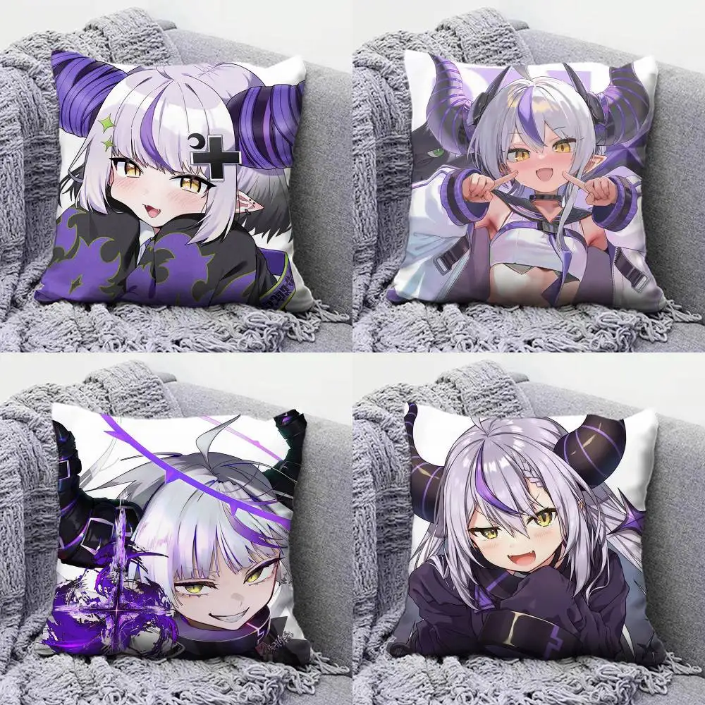 

La+ Darknesss HOLOLIVE VTuber Pillow Covers, Home Sofa Cushion Covers and Aecorative Custom