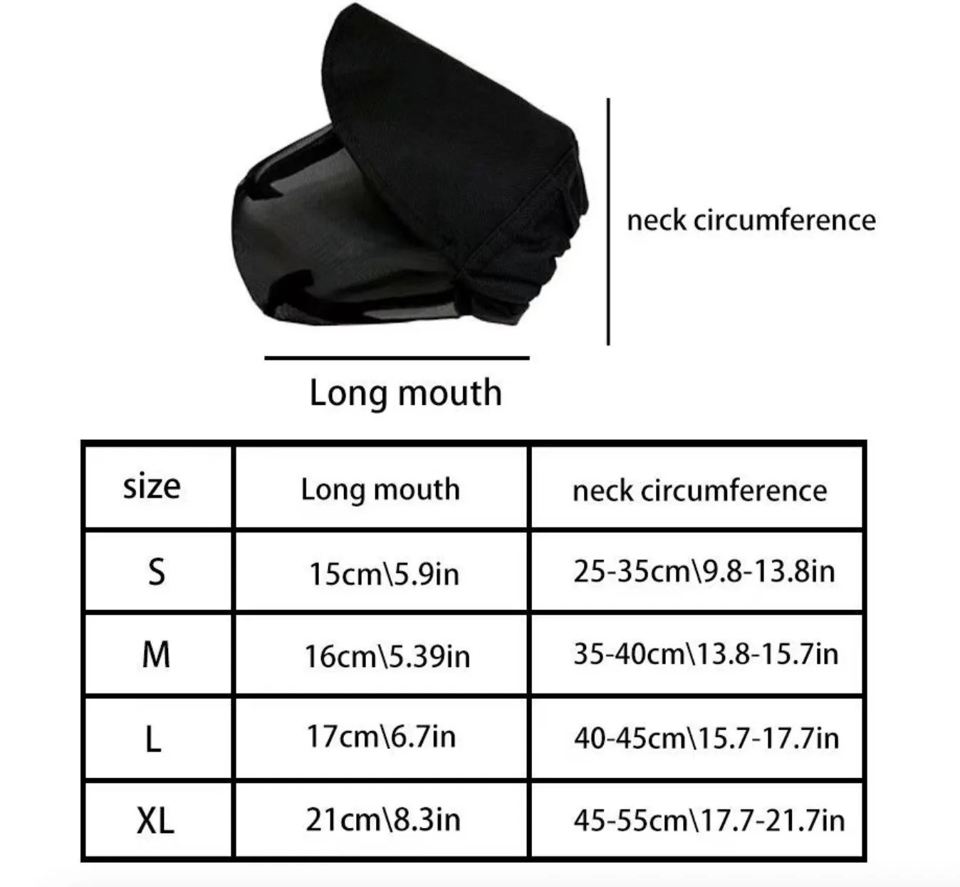 Breathable Protective Mask for Dogs To Prevent Indiscriminate Eating and Biting, Used To Prevent Licking After Surgery.