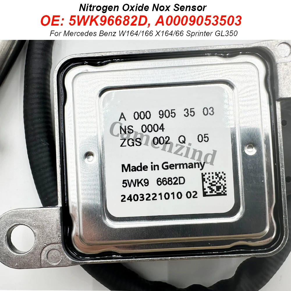 

A0009053503 A0009055300 5WK96682D A0035428818 Nitrogen Oxide Lambda Sensor For Mercedes Benz W164/166 X164/66 Sprinter GL350