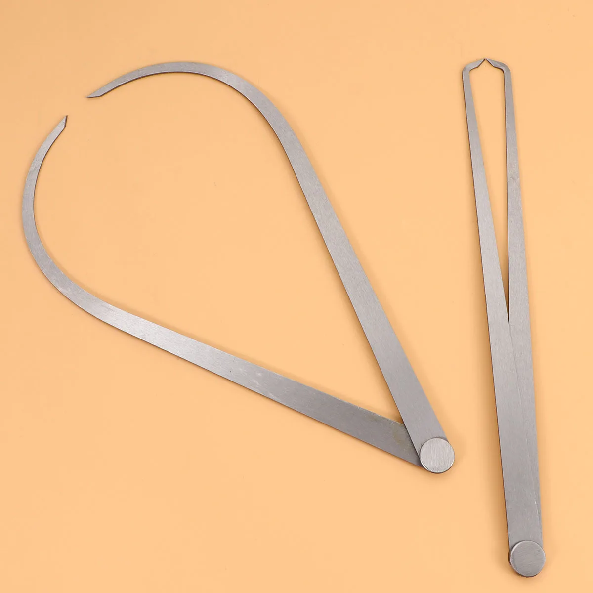 Calibro di misurazione in acciaio inossidabile da 2 pezzi 350 mm Calibri resistenti alla ruggine per lunghezza del diametro