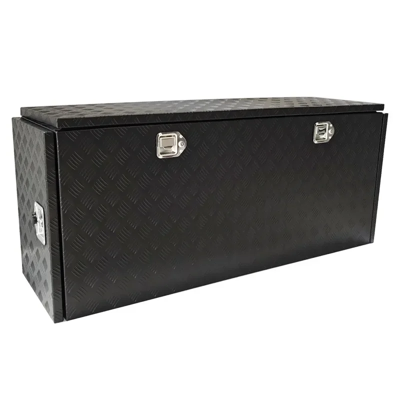 Aluminum Alloy Custom Toolbox Truck Storage Box with Lock Anti-theft Transportation Pickup Truck Bed Cargo Container Air Box