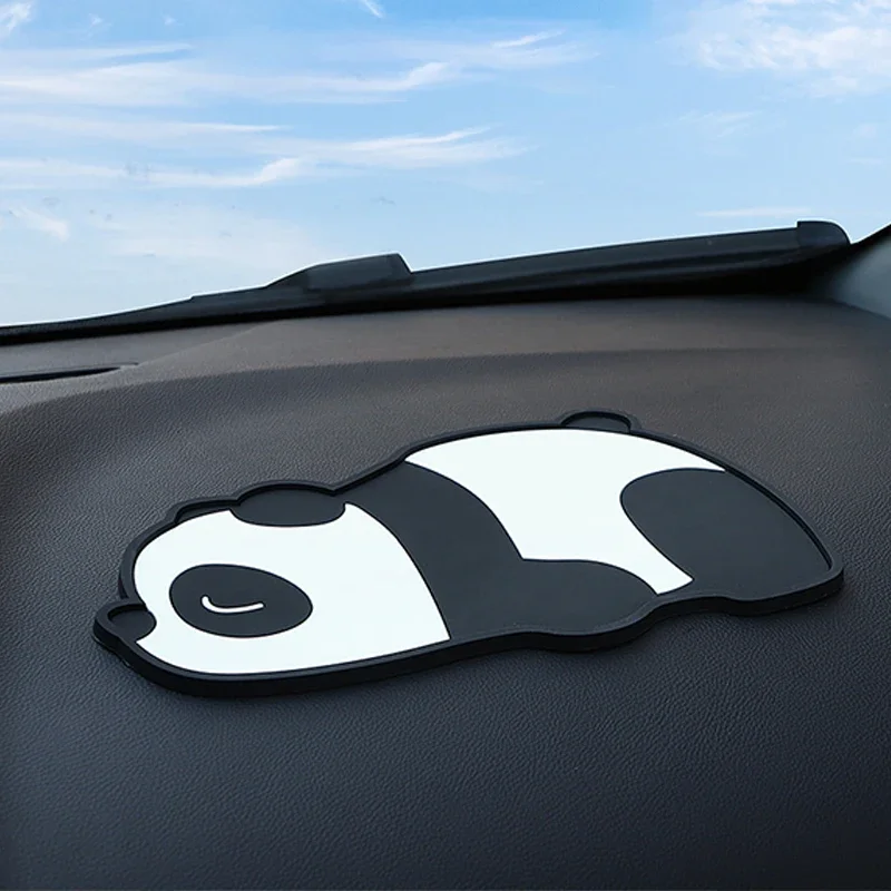 Auto Armaturen brett Anti-Rutsch-Matte Cartoon rutsch feste Telefon Pad PVC-Matte hitze beständige wasch bare Anti-Rutsch-Pad für Telefon Schlüssel karten halter