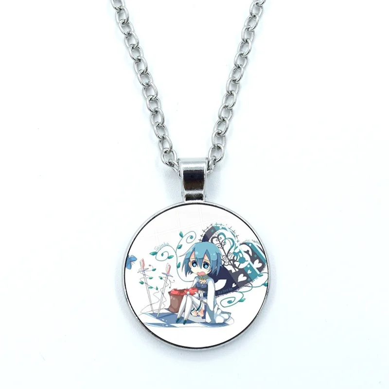 Puella Magi Madoka Magica Cúpula De Vidro Pingente, Kaname Madoka Cosplay, Cabochão Jóias De Cristal, Moda