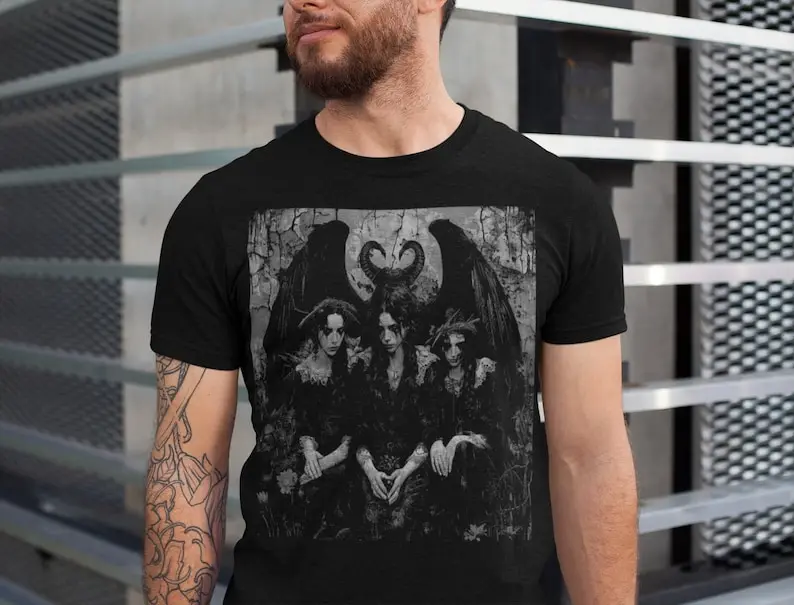 

Lilith TShirt, Succubus Shirt, Demonic Angel Tee