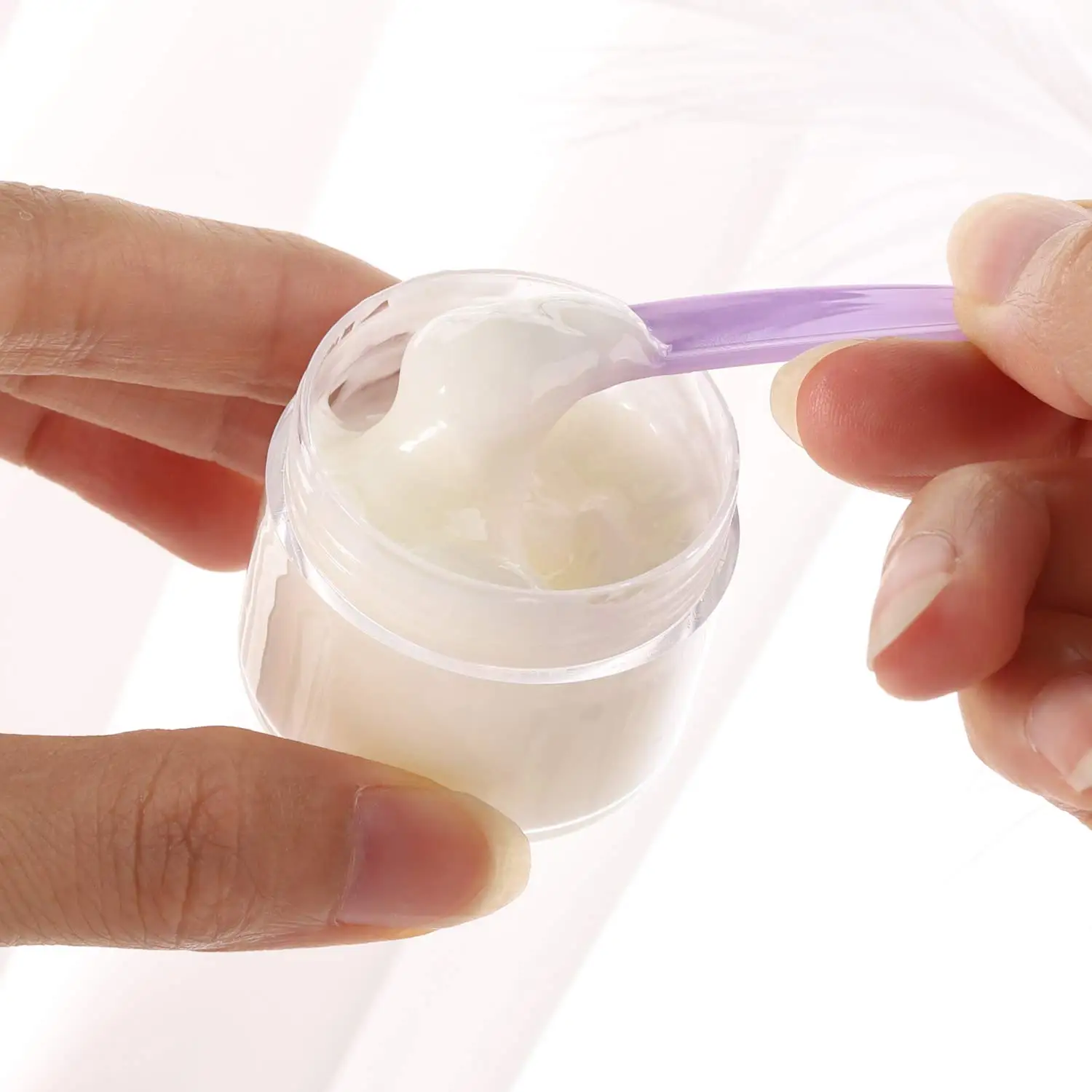 200 Uds Mini espátulas de maquillaje espátulas de máscara facial multicolor espátulas de cera de plástico cucharas de máscara para mezclar y muestreo