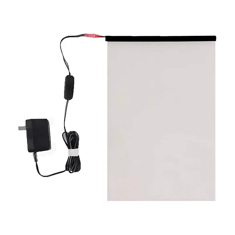 A4 Gardens Smart Glass Window Film Transparency Dimmable Remote Control Smart Privacy Glass Sticky PDLC Film