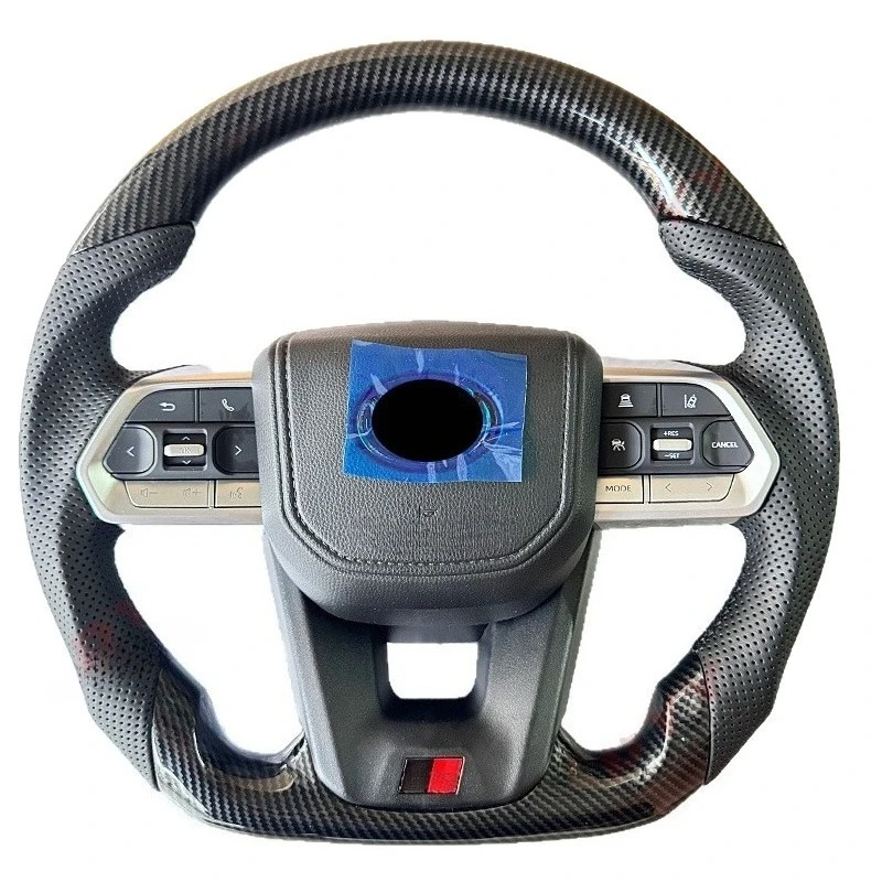 Applicable for Toyota Land Cruiser LC300 High Quality Steering Wheel Carbon Fiber Car Steering Wheels Interior Accessories view 5