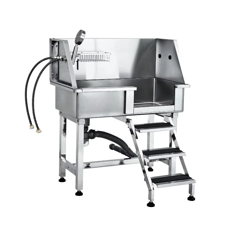 

Professional Wholesale Pet Products Portable Stainless Steel Dog Grooming Tub Eco-Friendly Pet Grooming Bath and Wash Machine