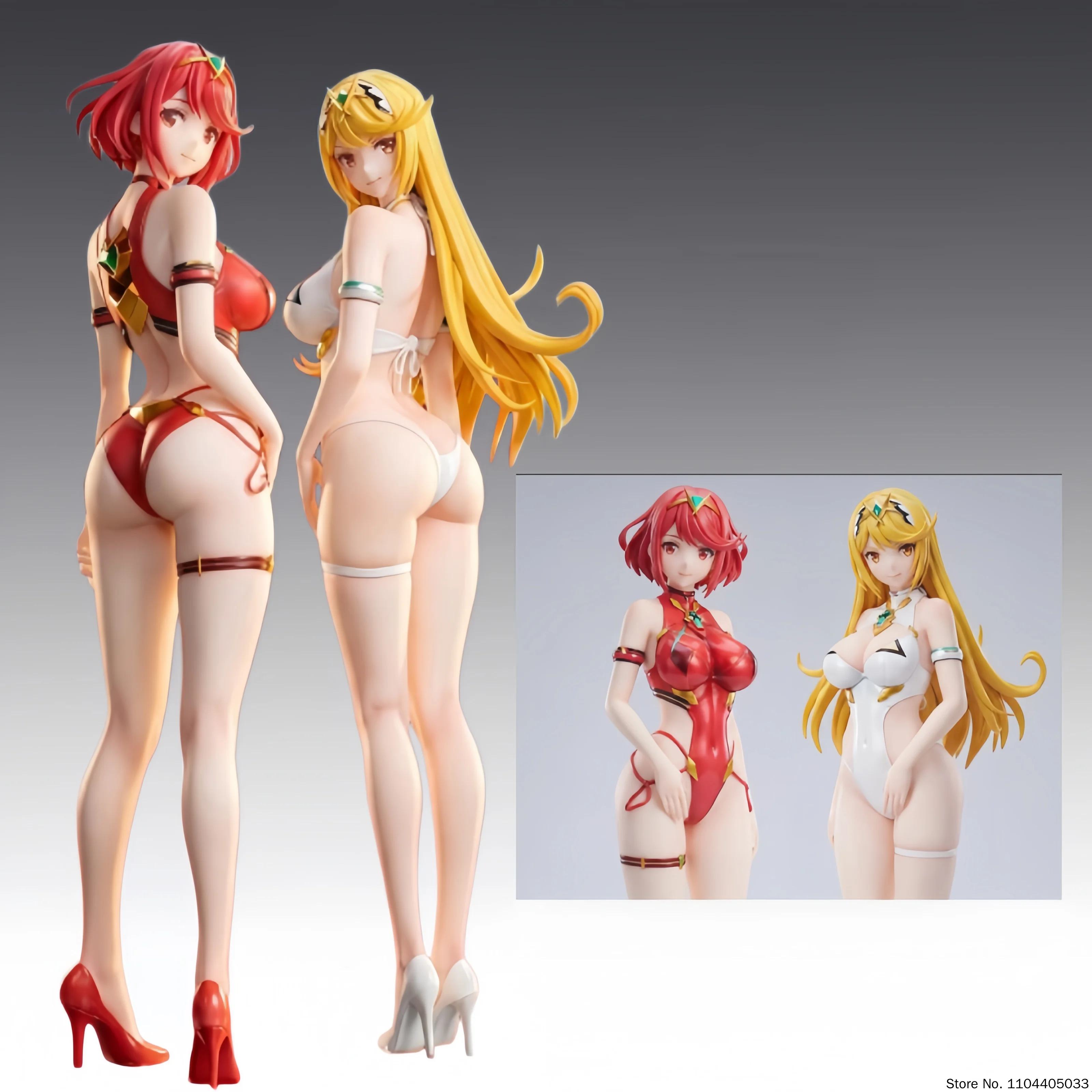 Model Kit Xenoblade - Yeni Xenoblade Chronicles 2 Mayo Çift