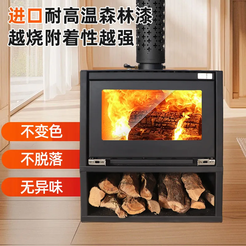 Wood burning real fire fireplace Home and commercial indoor heating stove Villa B & B Rural heating Wood burning new fireplace