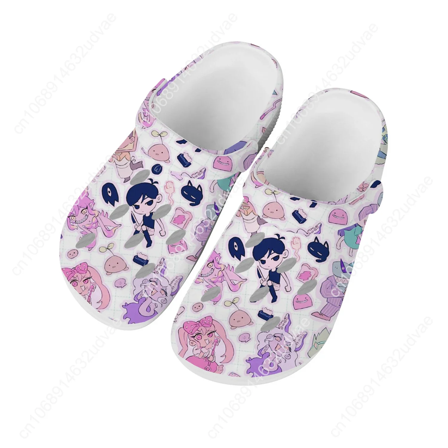 

Omori Sandals Men Women Teenager Fashion Water Shoes Popular Games Garden Breathable Comfort Beach Custom Slippers