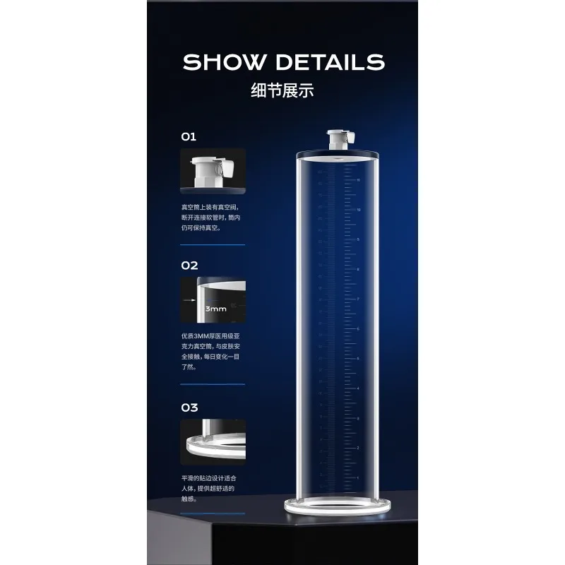 

Sold Separately High-Pressure Vacuum Base Pump 3.9cm Syringe Ultra-Slim Small Flange Cylinder