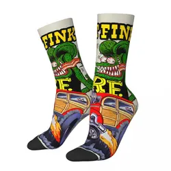 Happy Men's Socks Roth American Custom Car Ed Idol Retro Harajuku Tales of the Rat Fink Crew Crazy Sock Gift Pattern Printed