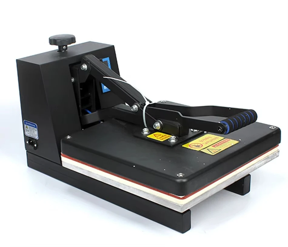 38*38 سنتيمتر لوحة مسطحة الحرارة الصحافة نقل التسامي آلة طباعة تي شيرت CE-5