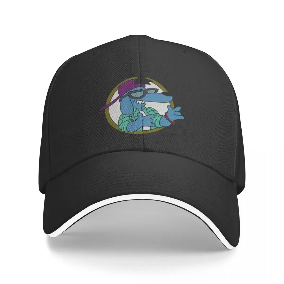 

Retro Poochie the Dog Baseball Cap Mountaineering Rugby Women Men's