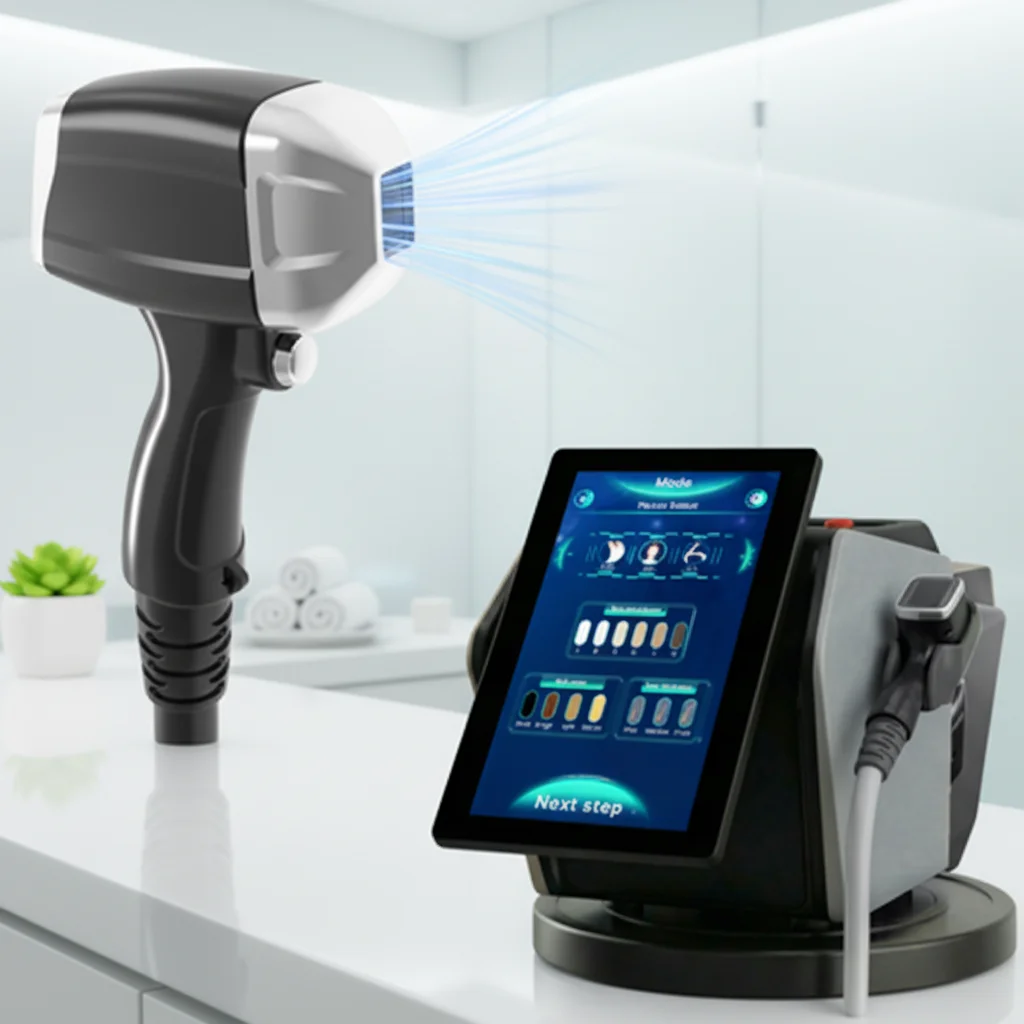 Hot Sale Aesthetic Medicine 808nm 755nm 940nm 1064nm Diode   Hair Removal Machine for Permanent Hair Removal