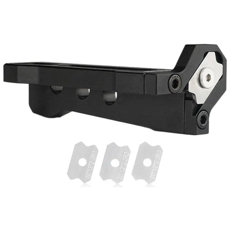 CYCLI-Woodworking Edge Banding Manual Arc Trimmer Furniture Eco-Board Chamferer Fillet Scraper(R1+R2+R3)