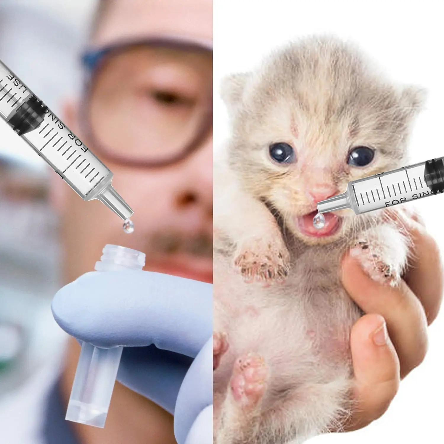 3ml syringe with cap (20 pcs)