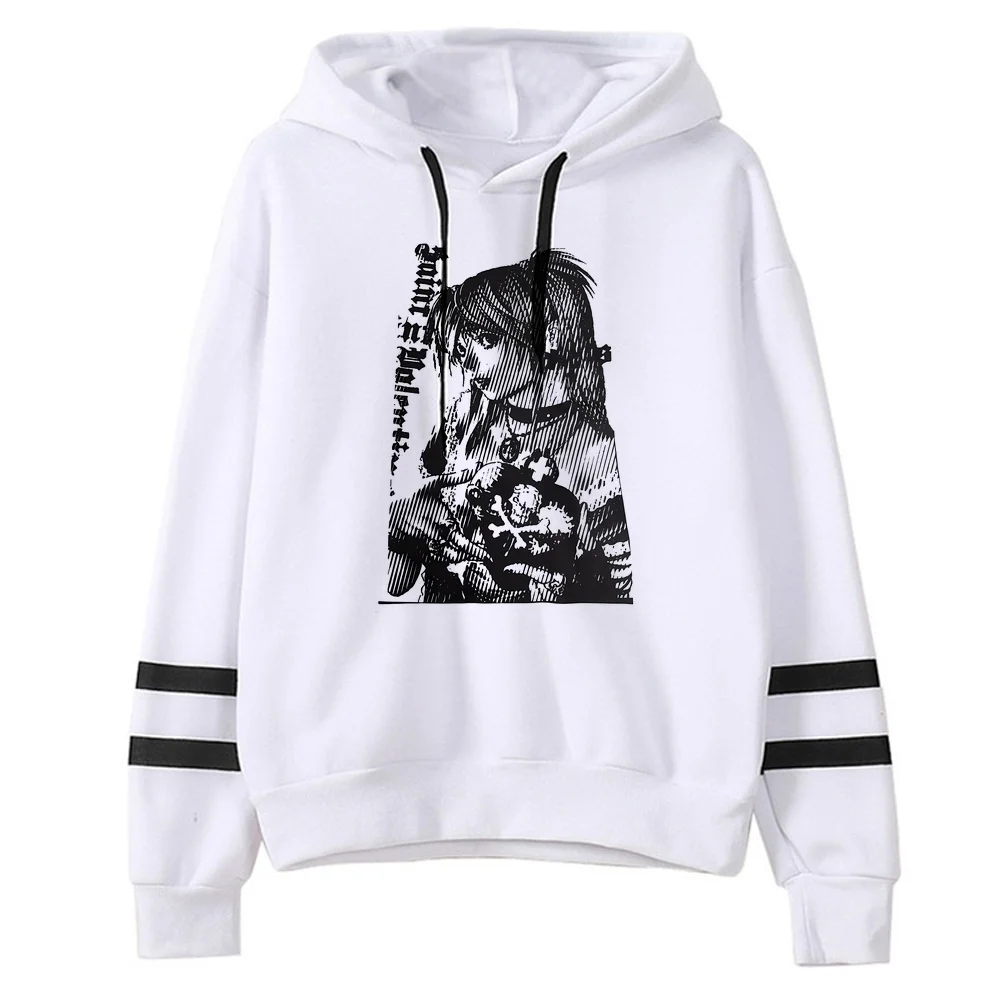 Death Note sweatshirt kawaii fashion y2k 2000s sudadera mujer winter warm pullover Women Loose