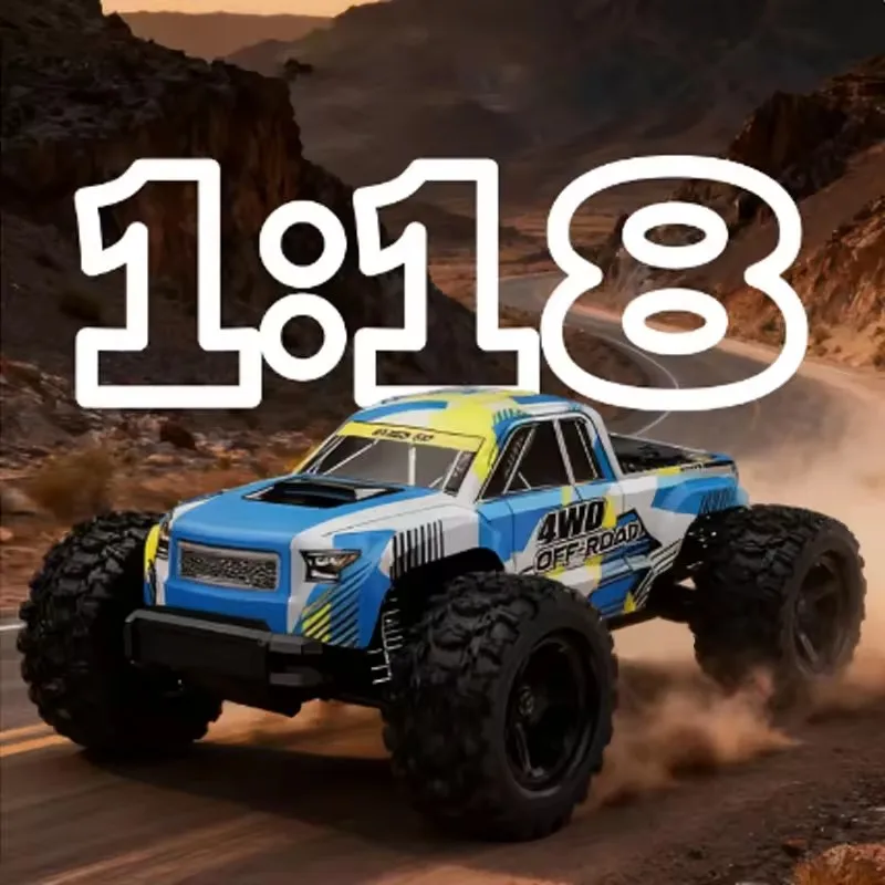 2.4G 1:18 Scale Metal 4WD Racing Drift Car Dual Cover High Speed RC Racing Car All Terrain Off Road Climbing Remote Control Cars