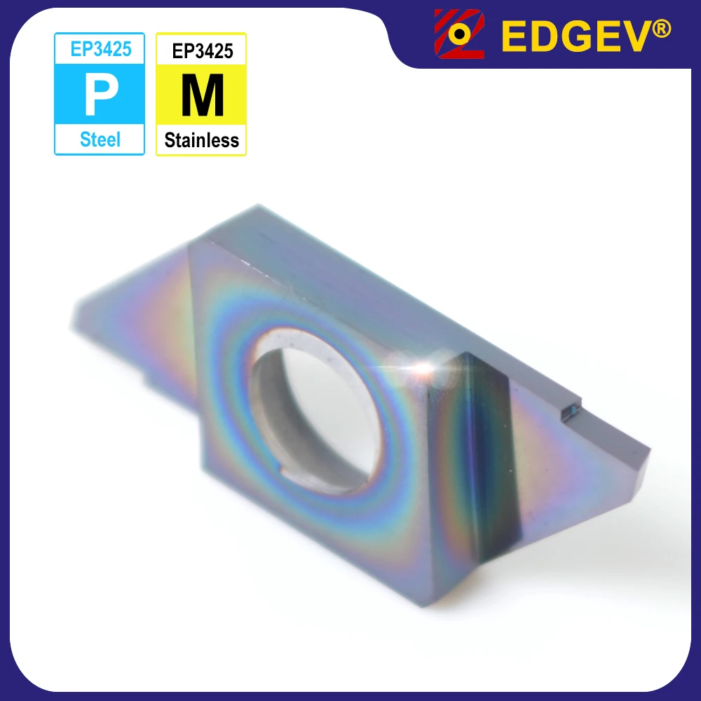 

10Pcs,EDGEV Back Turning Insert,TKF Plate,CNC Lathe Grooving Tools,Metal Working Blade,Cutting off Small Tool Blade
