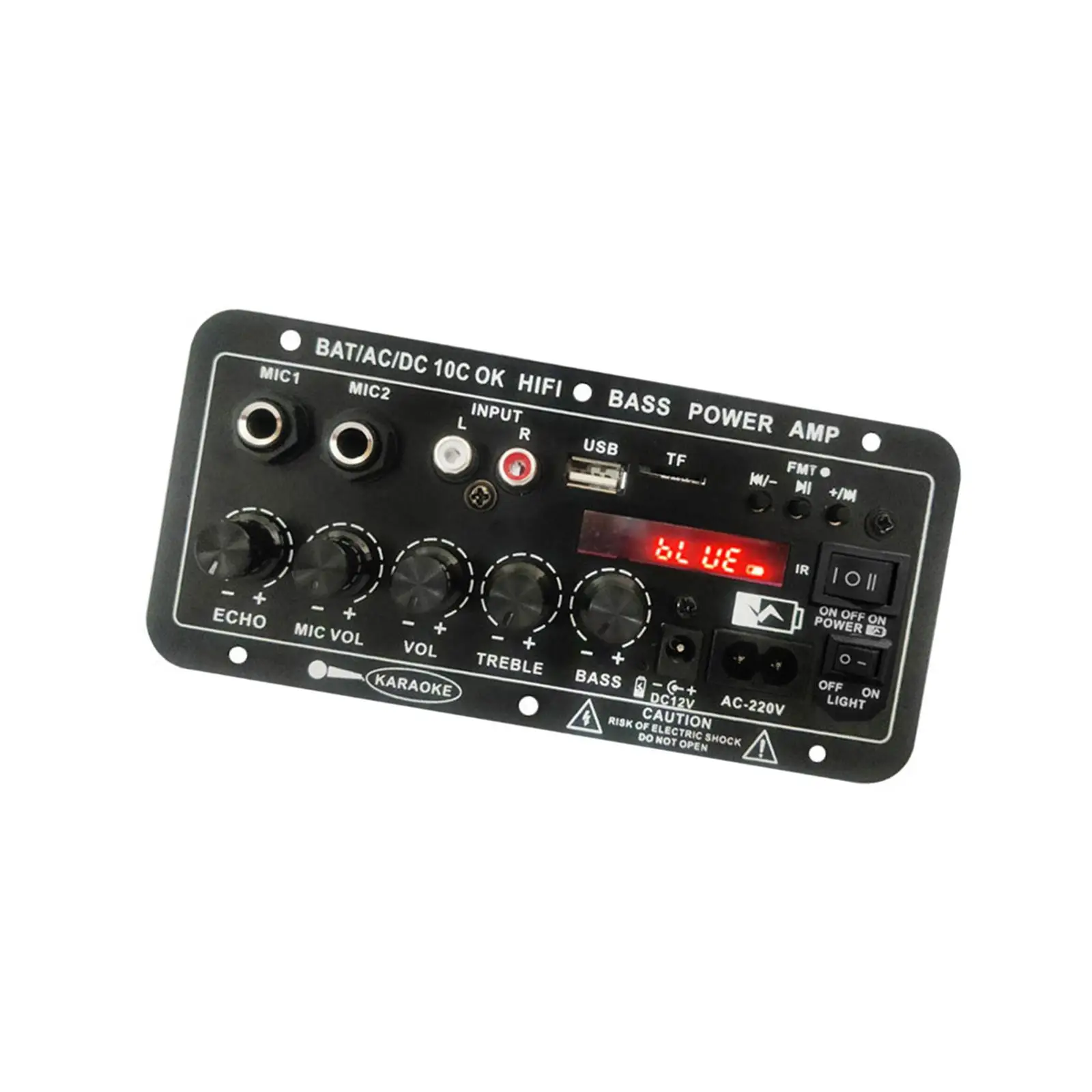 Professional Car Power Amplifier Board Iron Material Audio AMP Module Fast Cooling for Car Audio System