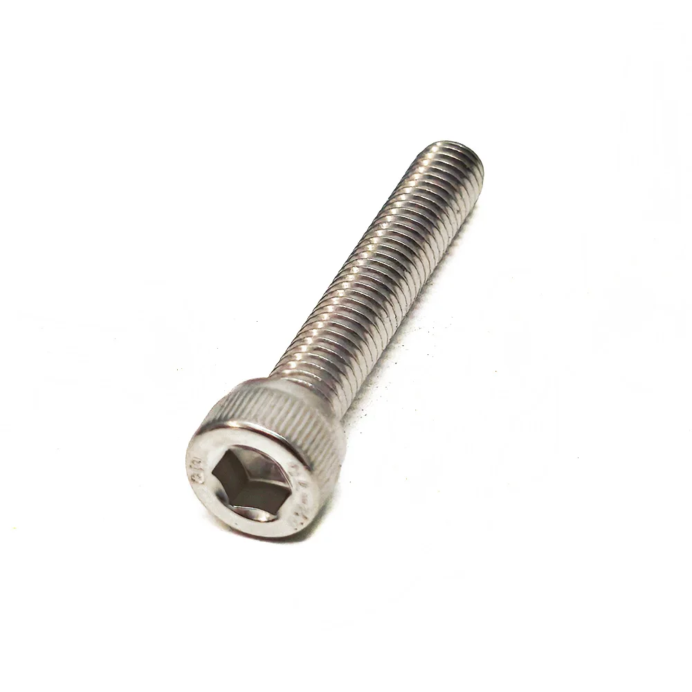 6mm Hexagon Hex Socket Cap Head Bolt Screw M6 35mm/45mm/50mm/55mm/60mm/65mm/70mm/75mm/80mm/85-90 Long A2-70 304 Stainless Steel