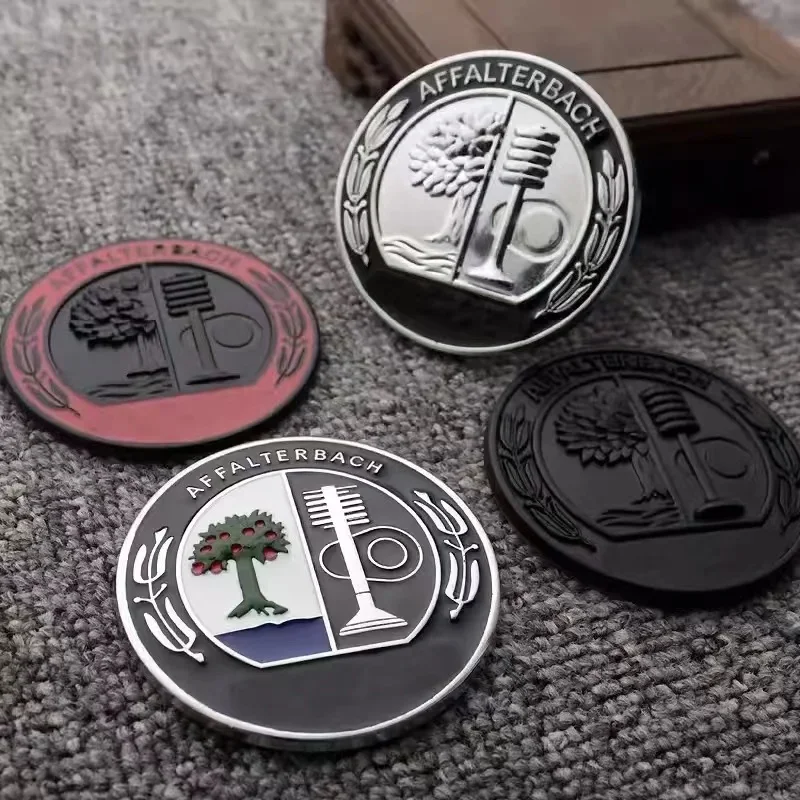 AFFALTERBACH شعار ثلاثية الأبعاد سيارة معدنية الخلفي الجذع الباب ويندوز الجسم شعار ملصق لبنز AMG C E S GLE CLC الفئة W204 W203 W205 W124